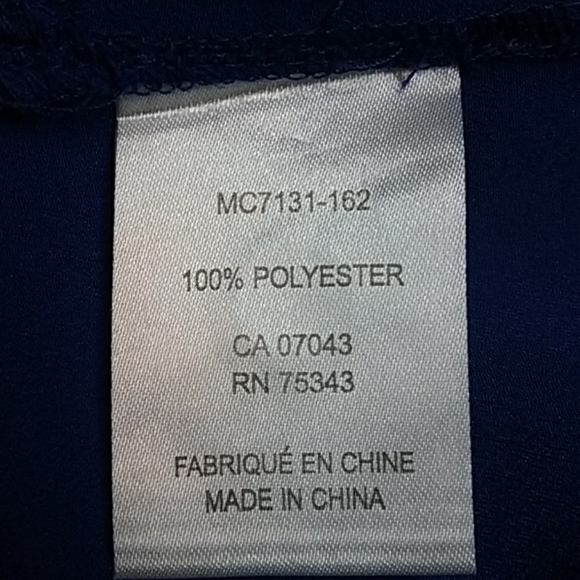 Paraphrase Long Sleeve Hi-Lo Button Up Blouse XL - Picture 6 of 8